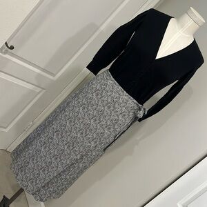 Animal Print Midi Skirt